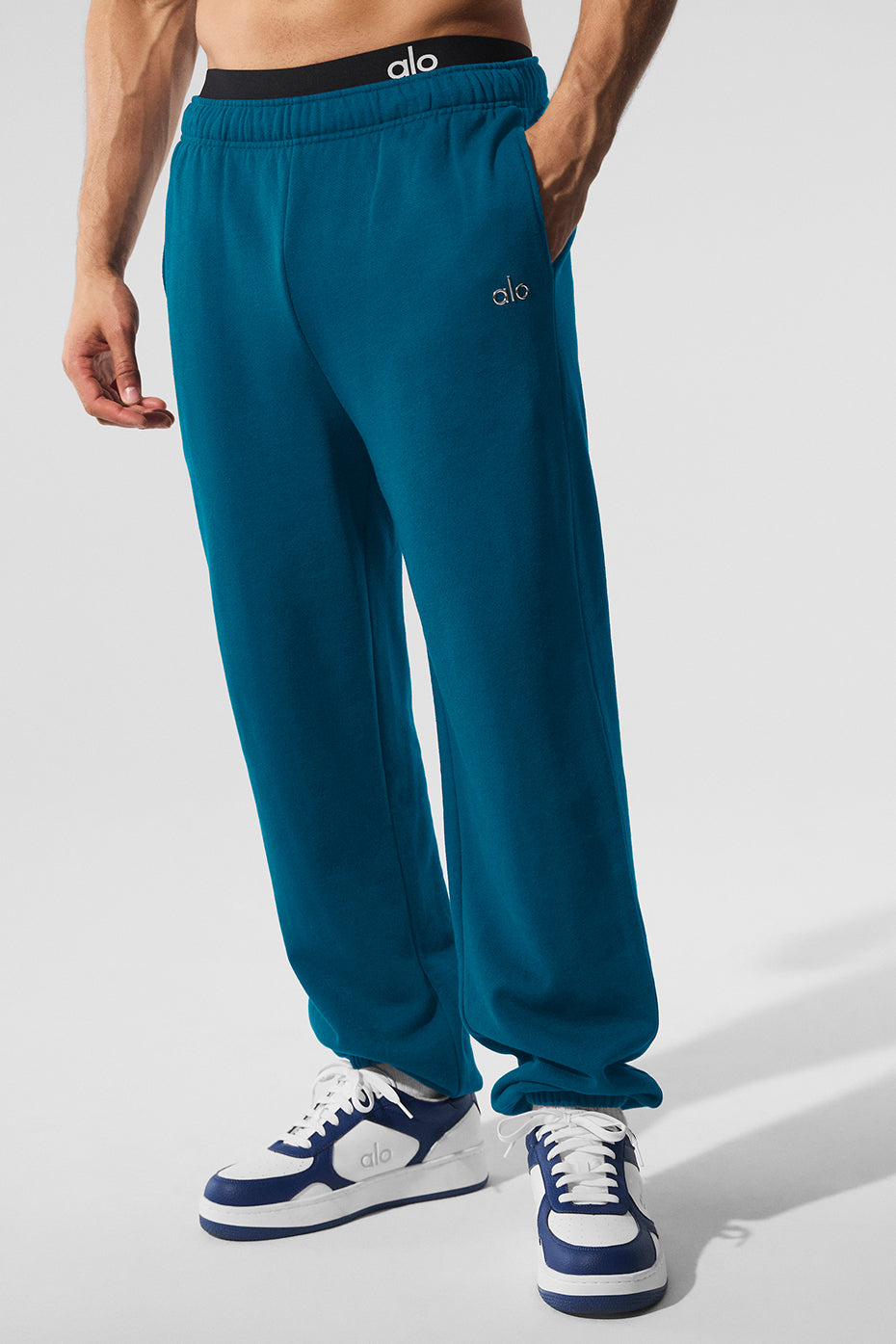 Aloyoga Accolade Sweatpant - Eclipse Blue