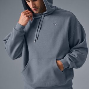 Aloyoga Accolade Hoodie - Steel Grey
