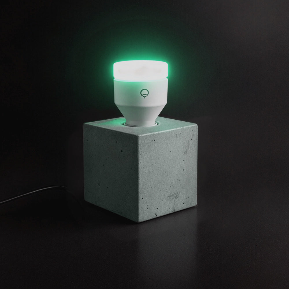LIFX SuperColor A21 + Industrial Cube Base Bundle