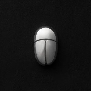Sophie Buhai Scarab Pill Box, Sterling Silver