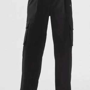 Aloyoga High-Waist Night Out Cargo Trouser - Black