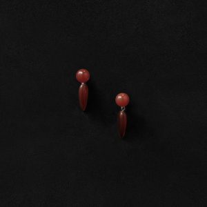 Sophie Buhai Tiny Phoenician Earrings, Carnelian