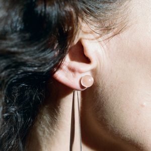 Sophie Buhai Medium Angelika Earrings in Quartz