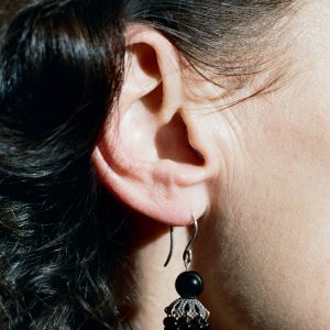 Sophie Buhai Petite Flamenco Earrings, Onyx