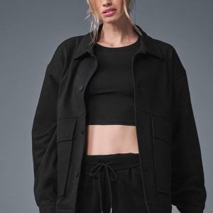 Aloyoga Unisex One Up Jacket - Black
