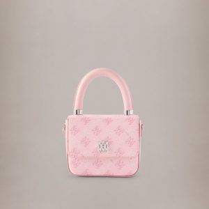 Amiri WOMEN - WOMEN'S MA QUAD CANVAS MICRO MA BAG - Pink