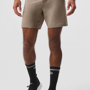 Aloyoga 7" Conquer React Performance Short - Gravel