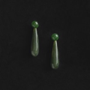 Sophie Buhai SMALL ANGELIKA EARRINGS IN JADE