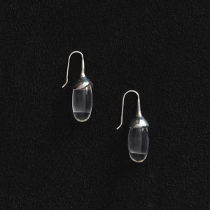 Sophie Buhai Dripping Stone Earrings in Quartz
