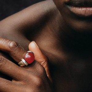 Sophie Buhai Demain Ring in Carnelian
