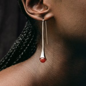 Sophie Buhai Vienna Earrings in Carnelian