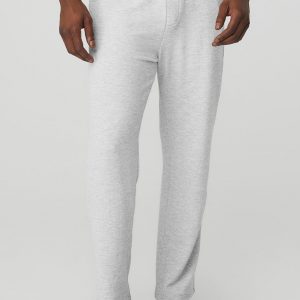 Aloyoga Micro Waffle Fast Break Sweatpant - Athletic Heather Grey