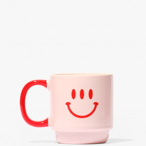 Glossier Three Eyed Smiley Mug