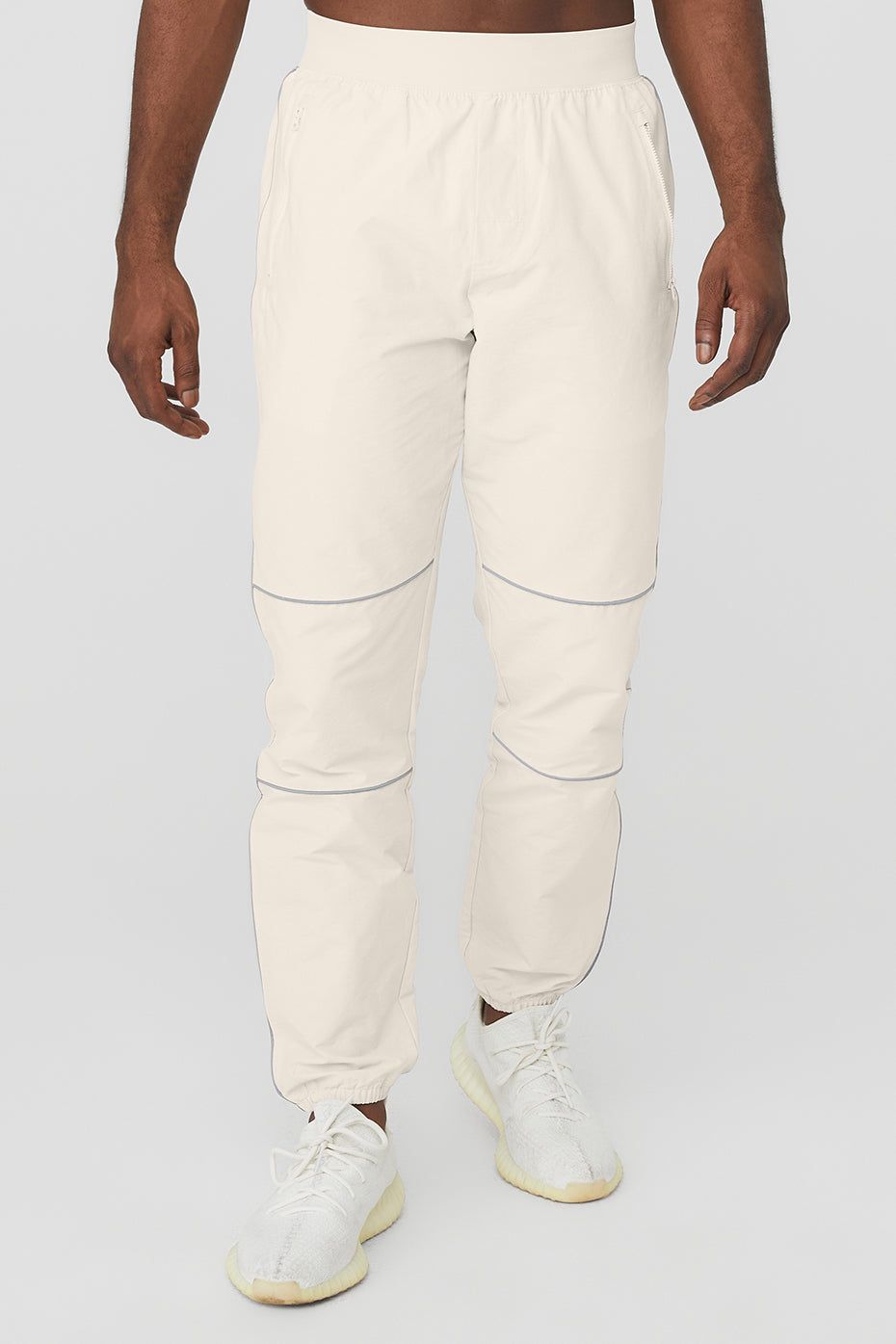 Aloyoga Torrent Track Sweatpant - Bone