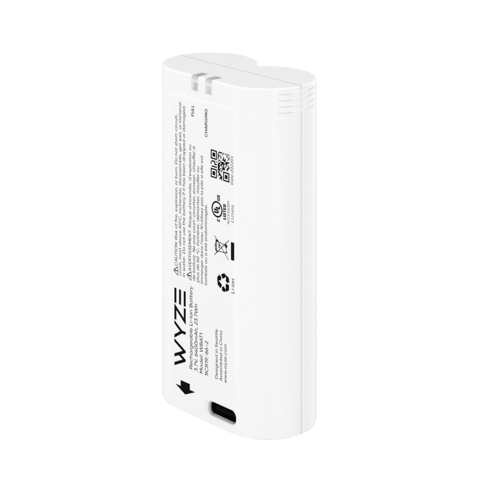 (Refurbished) Wyze Removable Battery Pack