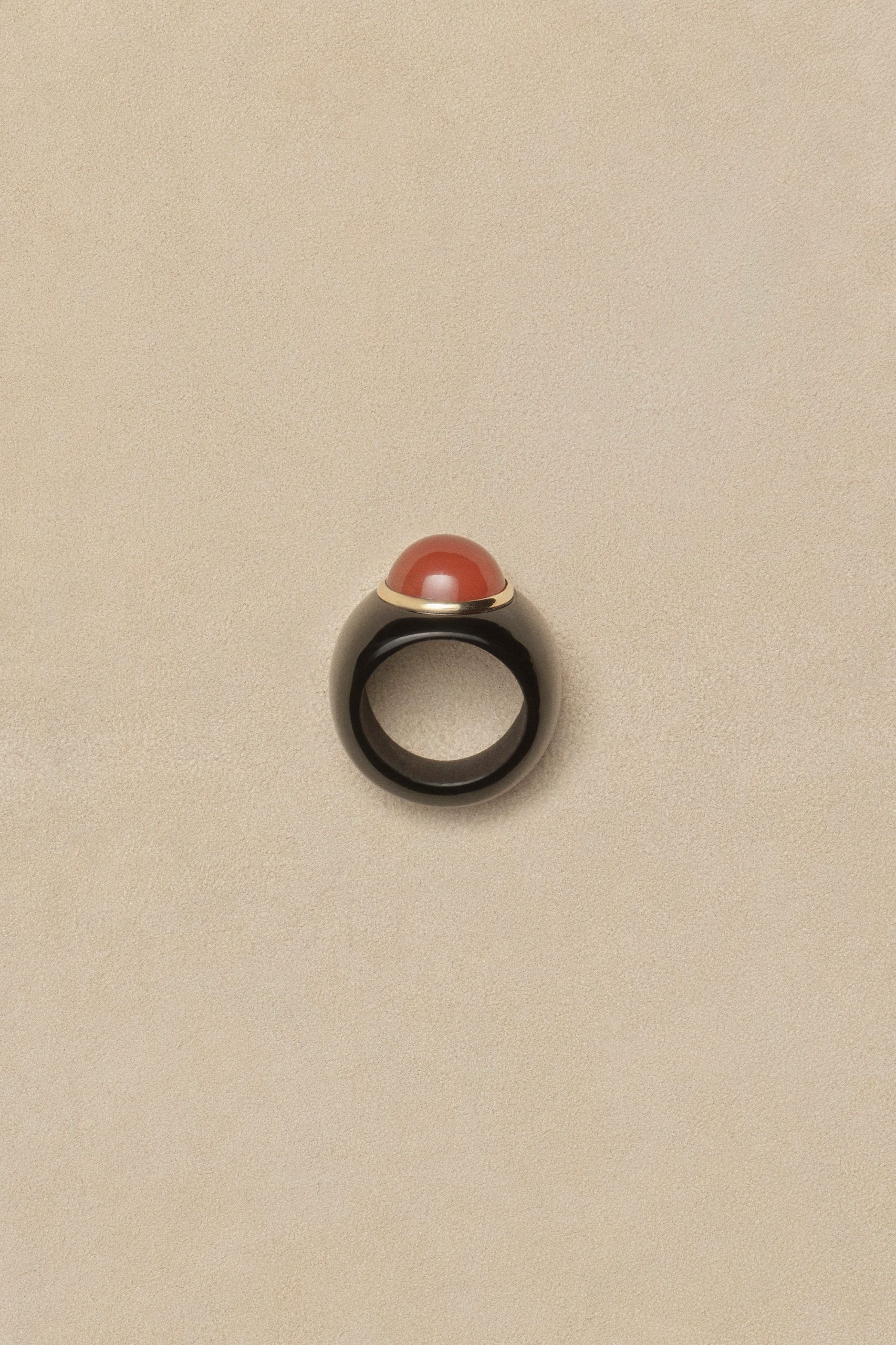 Sophie Buhai Carnelian Moon Ring