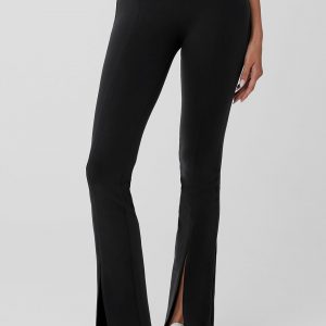 Aloyoga Airbrush High-Waist Flutter Legging - Black