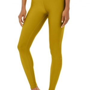 Aloyoga High-Waist Airlift Legging - Chartreuse