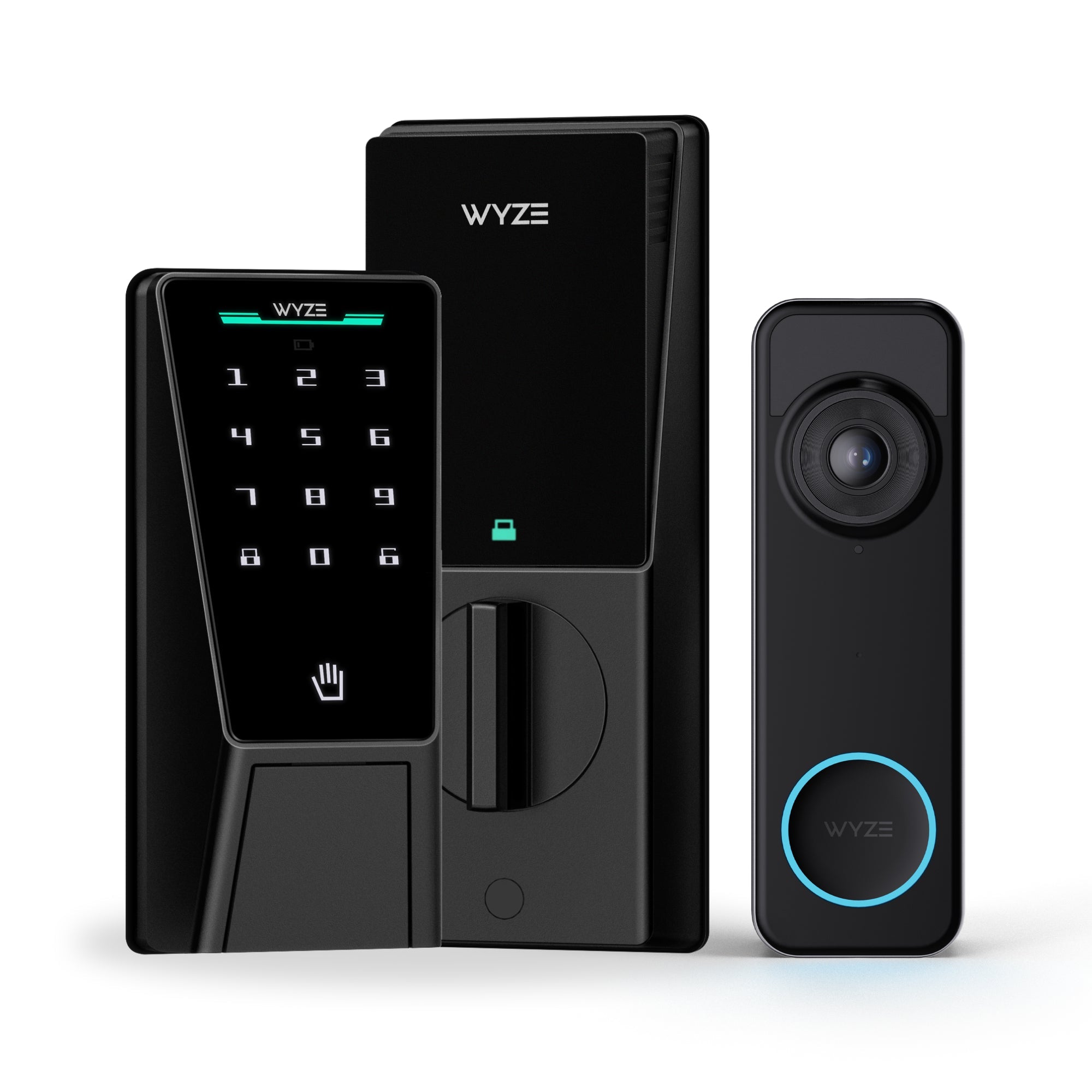 Wyze Battery Video Doorbell + Palm Lock