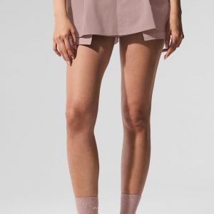 Aloyoga Flip It Mini Skort - Taupe