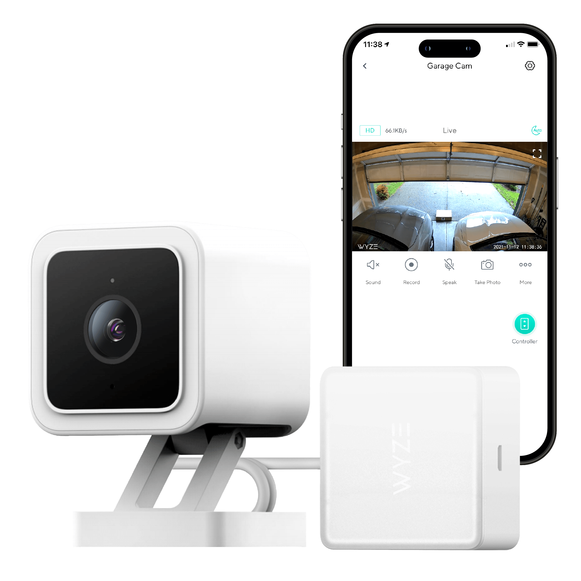 (Refurbished) Wyze Garage Door Controller