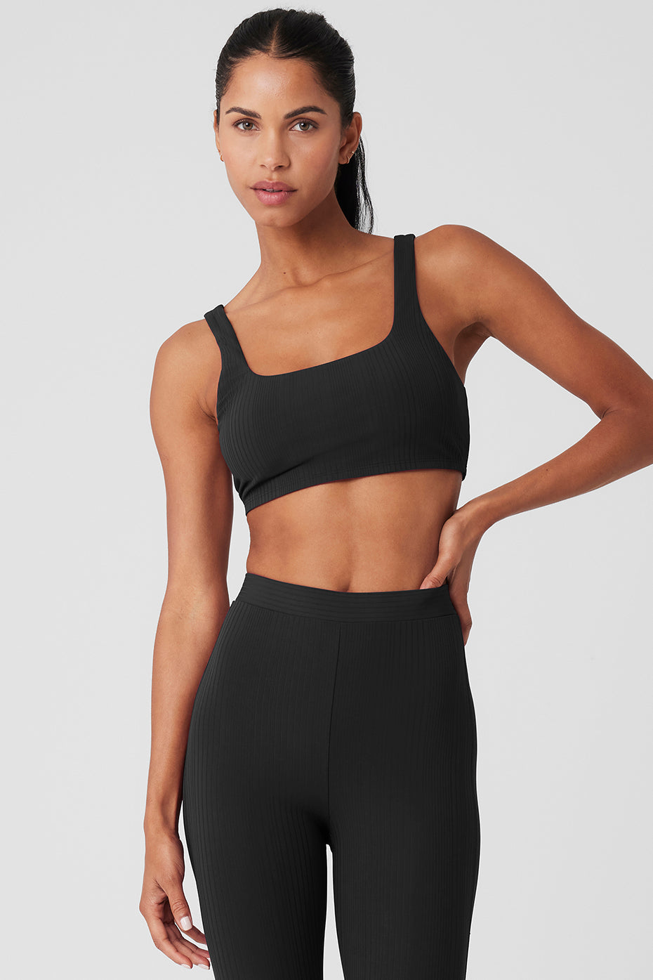 Aloyoga Run It Back Bra - Black