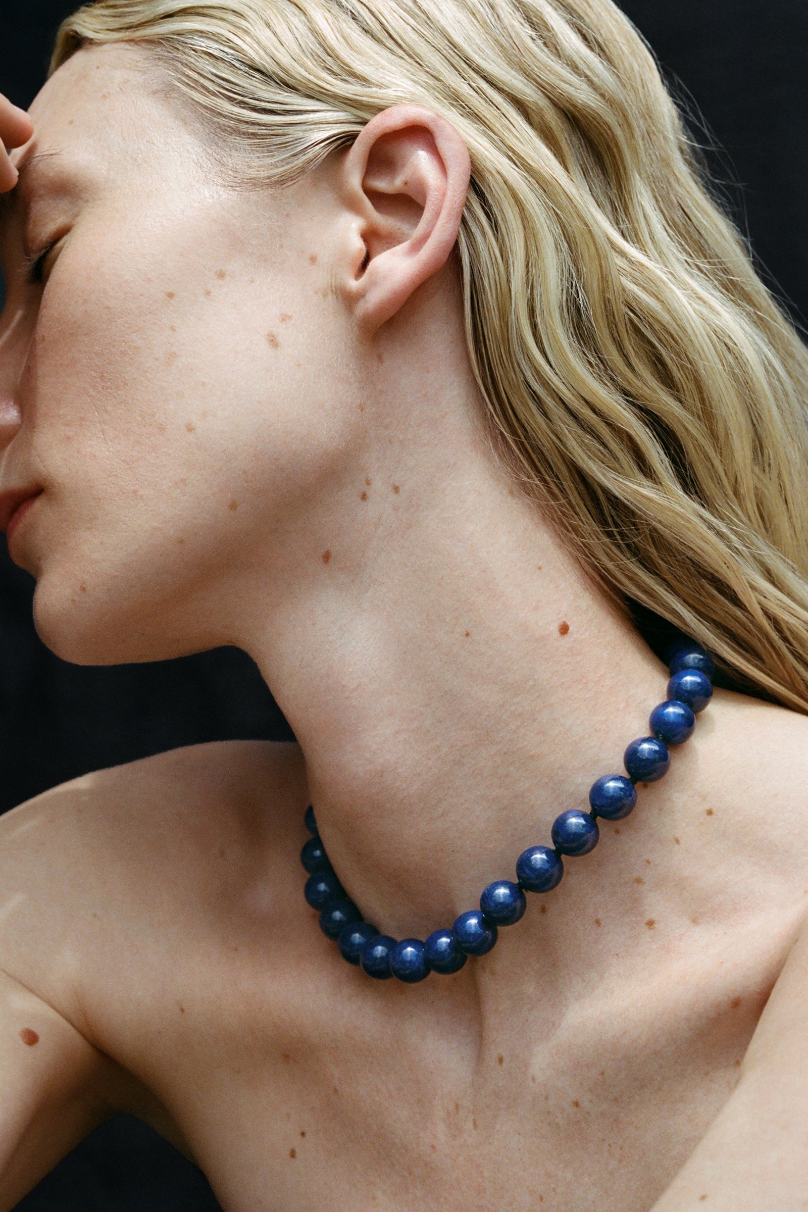 Sophie Buhai Everyday Boule Collar in Lapis