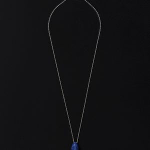 Sophie Buhai Tiny Egg Pendant in Lapis