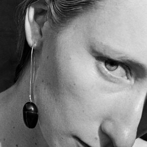 Sophie Buhai Scarab Drop Earrings in Onyx