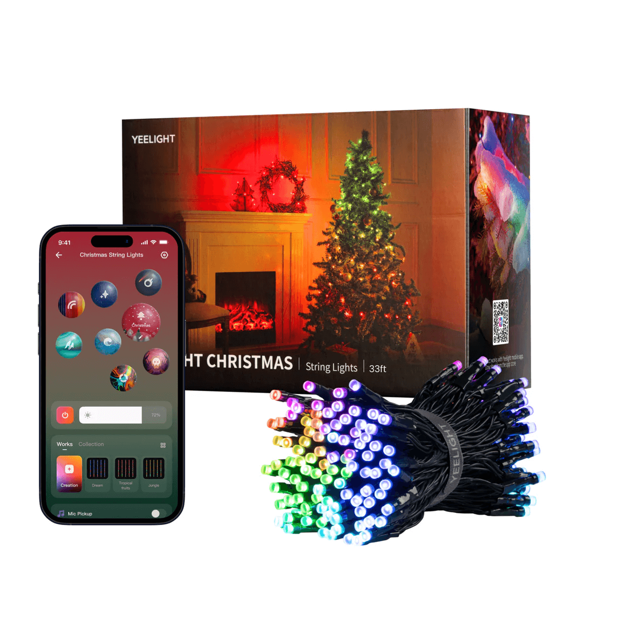 Wyze Yeelight Holiday String Lights