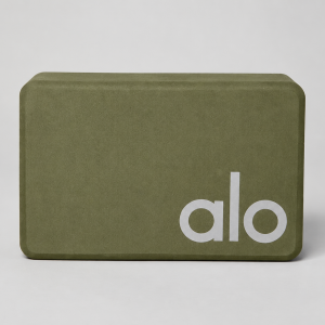 Aloyoga Uplifting Yoga Block - Jungle/Silver
