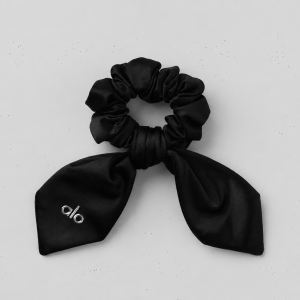 Aloyoga Airlift Rhythm Scrunchie - Black