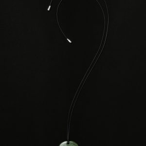 Sophie Buhai Medium Full Moon Pendant in Jade