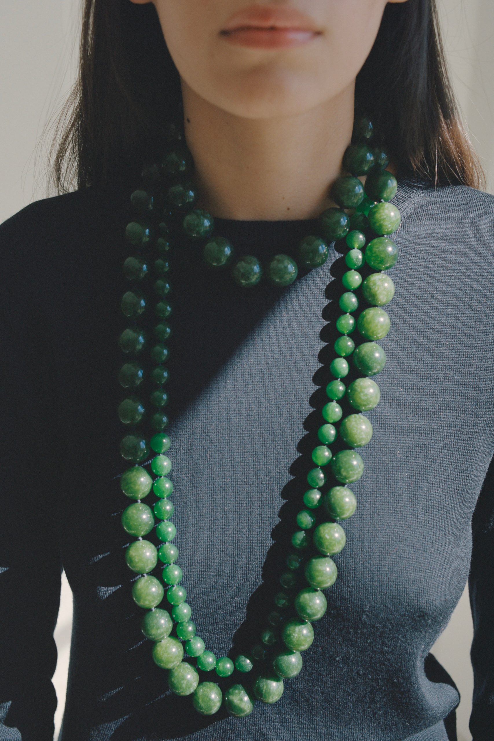 Sophie Buhai LONG EVERYDAY JADE NECKLACE