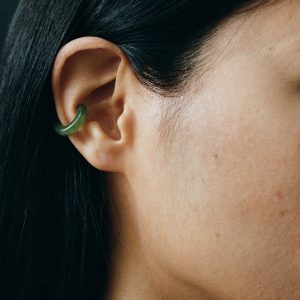 Sophie Buhai JADE BAGEL EAR CUFF