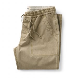 Taylorstitch The Breakwater Pant in Field Khaki Ripstop