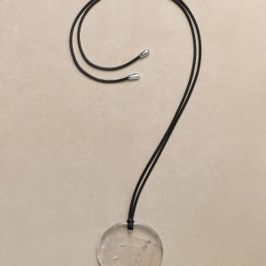 Sophie Buhai Large Full Moon Pendant in Quartz