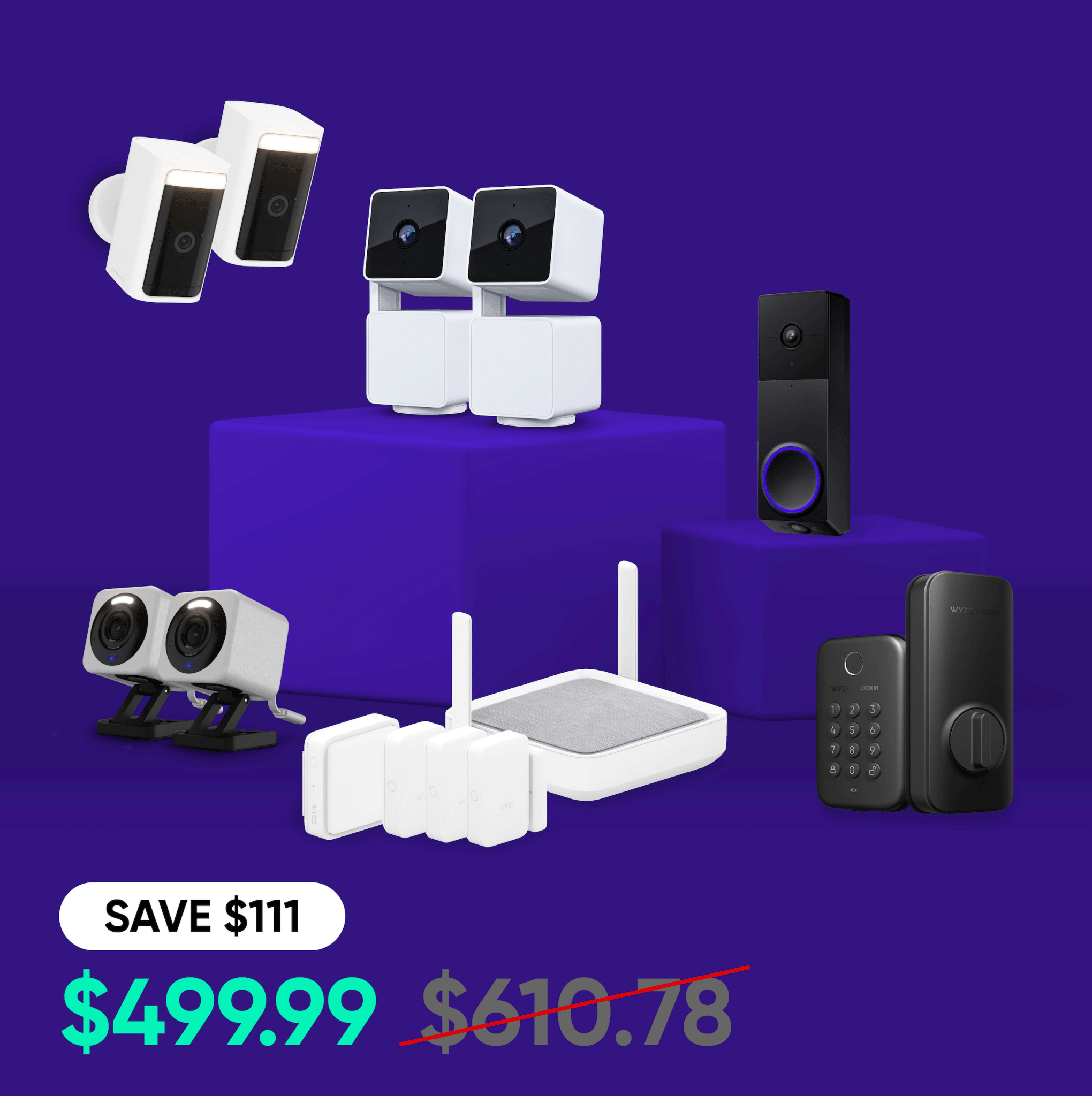 Wyze Ultimate Security Bundle (13-piece)