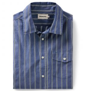 Taylorstitch The Quincy Shirt in Bay Stripe