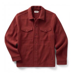 Taylorstitch The Kenne Shirt Jacket in Canyon Cotton Wool Crepe