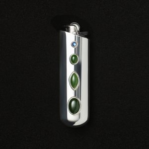 Sophie Buhai Three Green Eyes Lighter Case