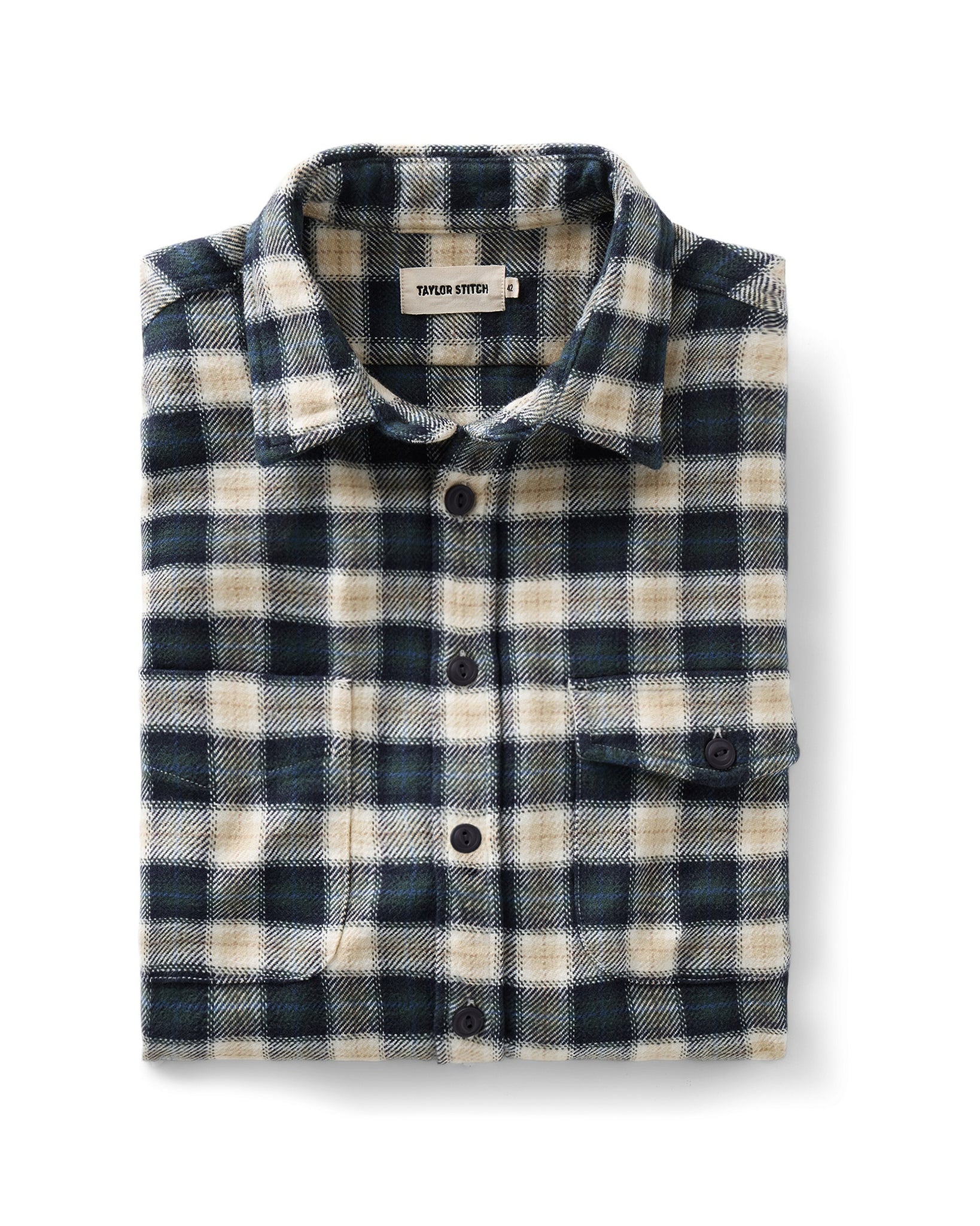 Taylorstitch The Crater Shirt in Woodland Plaid