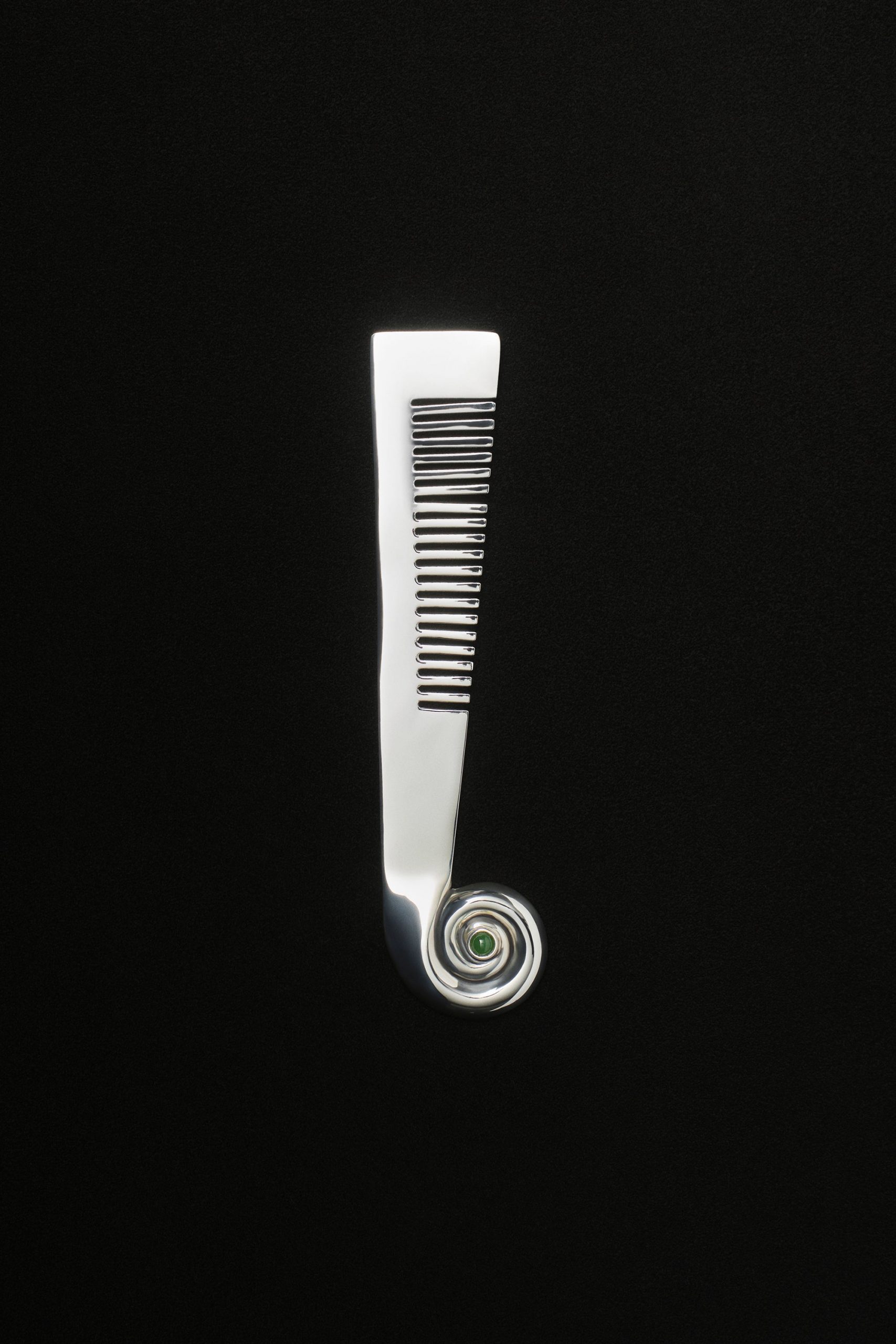 Sophie Buhai Nautilus Comb in Jade