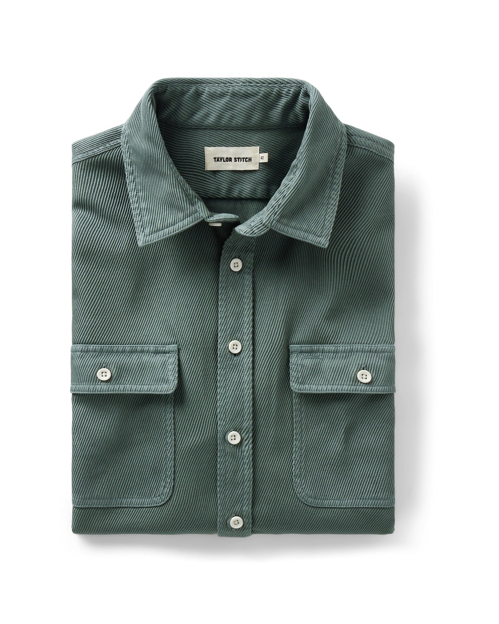 Taylorstitch The Ledge Shirt in Deep Sea Twill