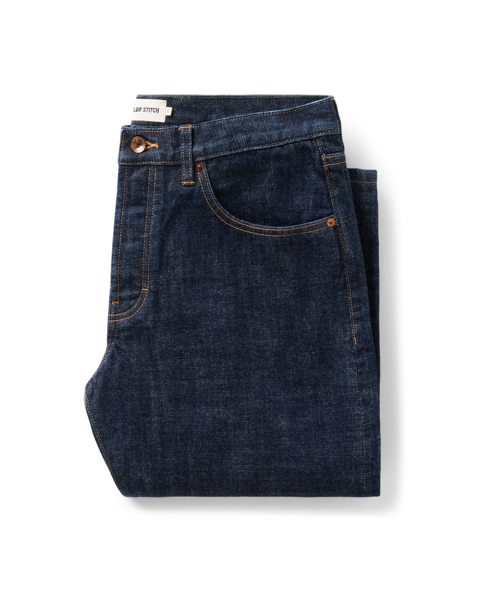 Taylorstitch The Democratic Jean in Rinsed Organic Selvedge