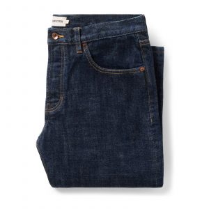 Taylorstitch The Straight Jean in Rinsed Organic Selvedge
