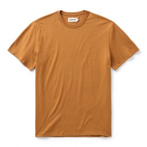 Taylorstitch The Regenerative Cotton Tee in Saffron