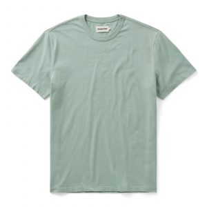 Taylorstitch The Regenerative Cotton Tee in Faded Pine