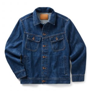 Taylorstitch The Long Haul Jacket in Mid Wash Organic Selvedge