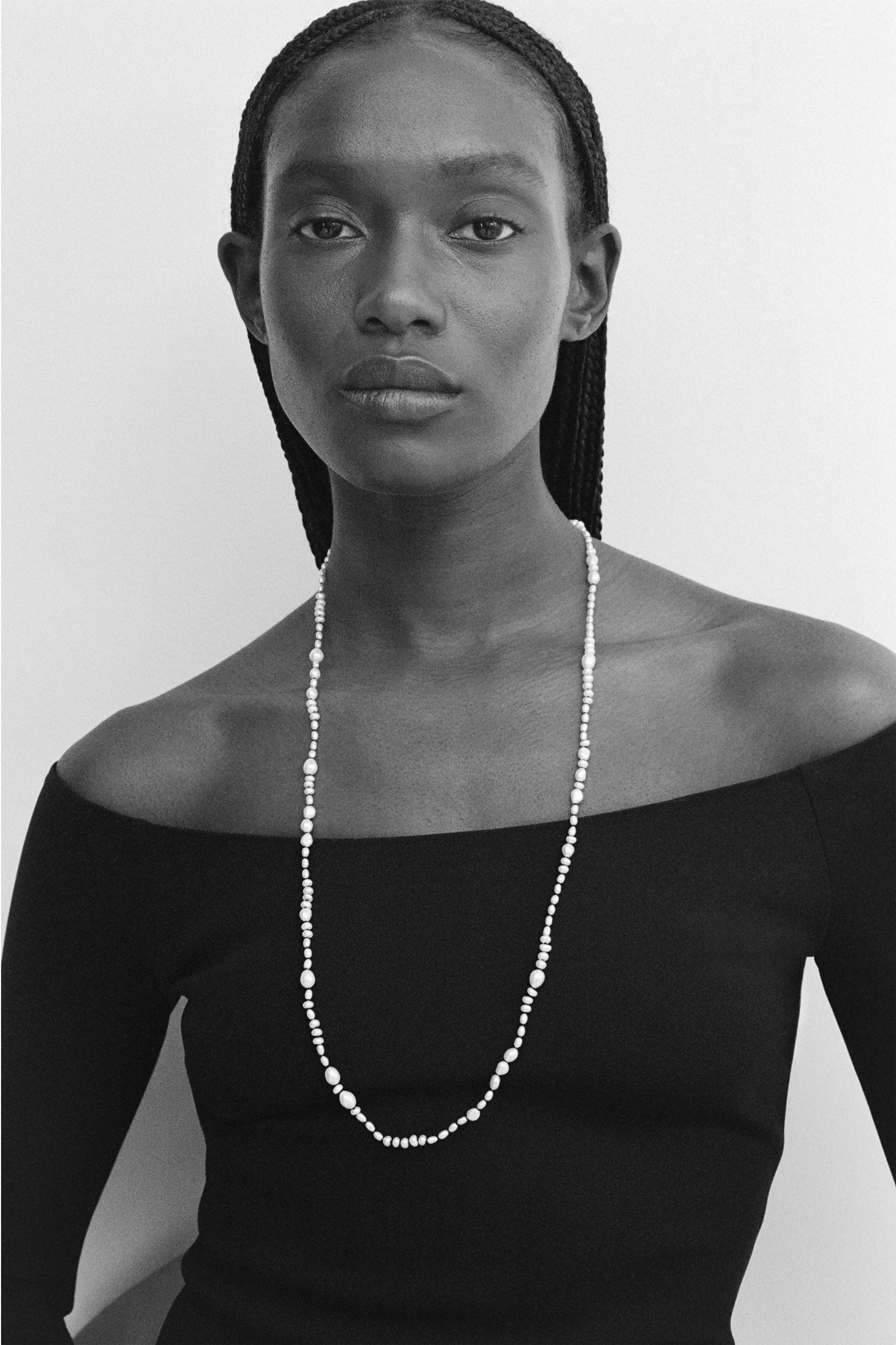Sophie Buhai White Pearl Mermaid Necklace, 30in